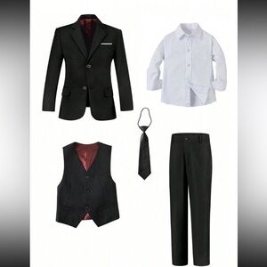 Toddler boys 5 piece suit